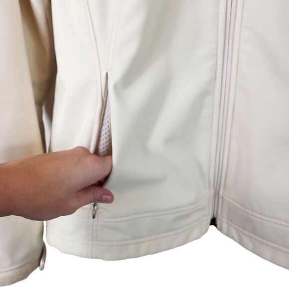 Klim Windstopper Soft Shell Cream Full Zip Jacket XL - Picture 8 of 10